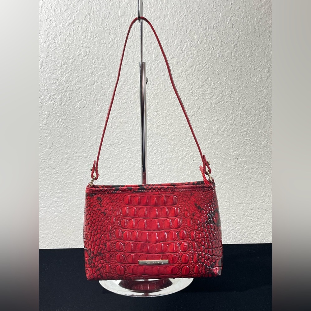 NWT Brahmin Lorelei Shoulder Bag Lipstick Ombre Melbourne